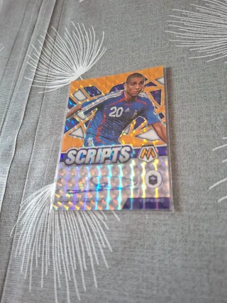 Carta de Futbol David Trezeguet Panini Scripts