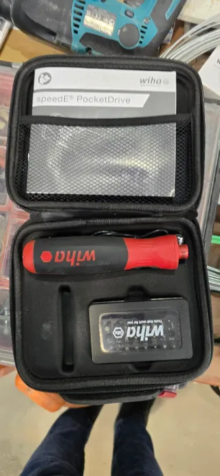 Destornillador Wiha SpeedE PocketDrive