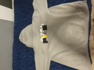 Sudadera Kbreos gris con cremallera