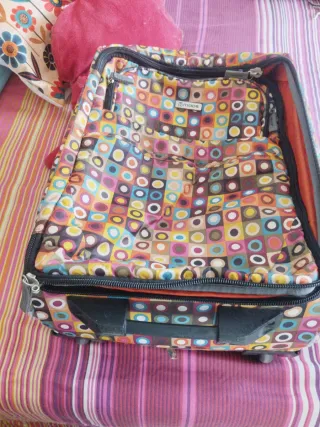 Maleta pequeña Moos multicolor