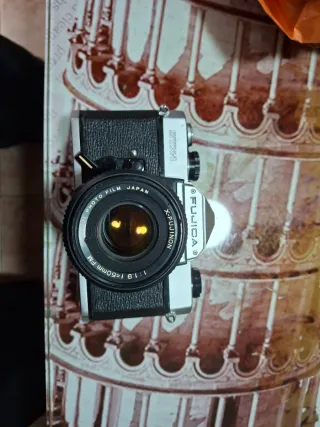 Lote Cámaras Fotos Antiguas Fujica Yashica