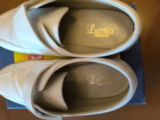 Zapatos comunión niño blancos