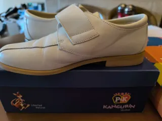 Zapatos comunión niño blancos