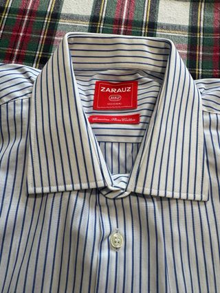 Camisa Zarauz Madrid Rayas Azules Talla M