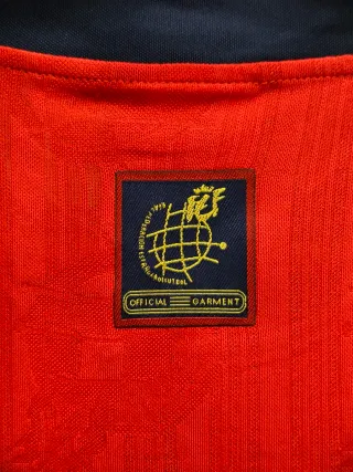 Camiseta Adidas España Roja y Azul