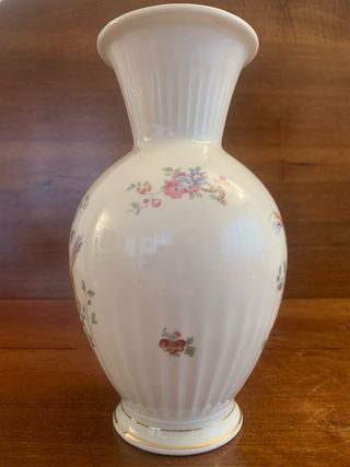 Vaso porcellana Bavaria anni '50 uccelli