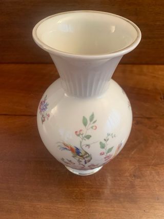 Vaso porcellana Bavaria anni '50 uccelli