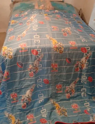 2 edredónes NFL Vintage , para cama de 135 o 90