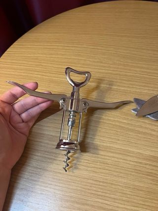 Set 3 Coltelli Formaggio + Cavatappi