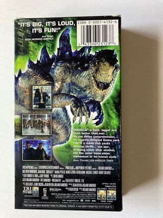 VHS NTSC ►►► GODZILLA (1998) - USA. V.O