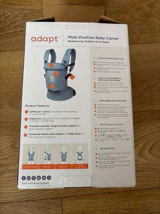 Mochila Ergobaby Portabebés 3.2-20.4kg