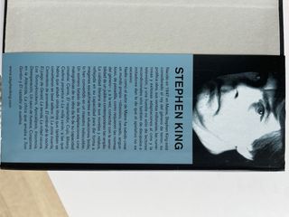 2 libros Stephen King, La Historia de Lisey y Cell
