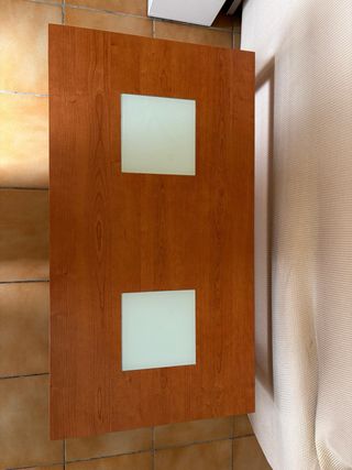 Mesa de centro elevable