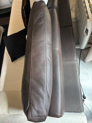 Sofá de 4 plazas piel