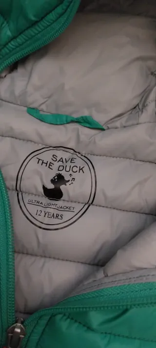 Save The Duck Giacca Bambino 12 Anni Verde