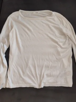 Jersey fino blanco talla xl