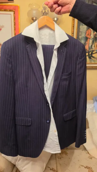 Traje de caballero Boston rayas