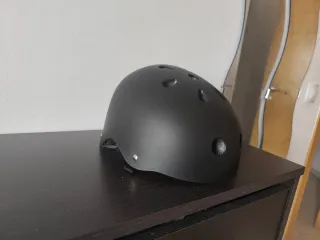 Casco Negro Patinete