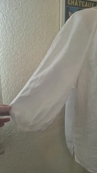 Blusa Marc O'Polo Lino Blanca Talla M