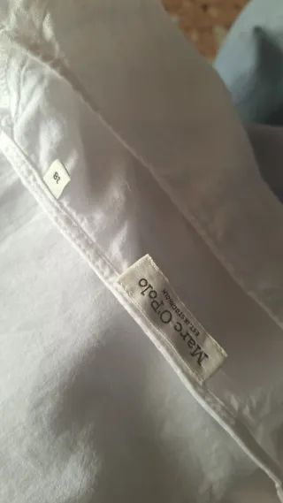 Blusa Marc O'Polo Lino Blanca Talla M