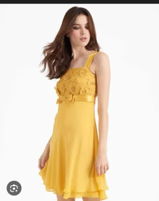 Vestido Luisa Spagnoli Amarillo