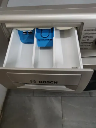 Lavadora Bosch Inox Clase A+++ 1400rpm con garantí