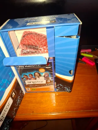 Pack Singstar Blue BBVA PS2