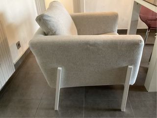 Butaca Ikea Koarp Tela Metal