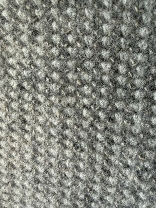 Jersey Massimo Dutti cuello alto lana gris