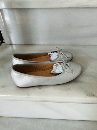 Bailarinas niña plateadas