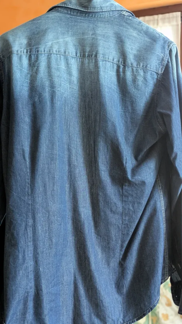 Camicia uomo libero Milano blu taglia L