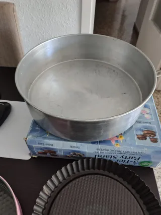 Moldes Repostería Redondos Rosa y Menta