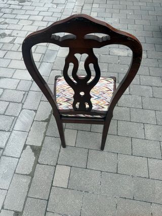 Sillas de comedor de madera