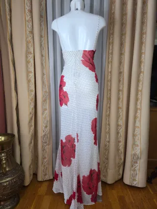 Vestido Zara flores y lunares