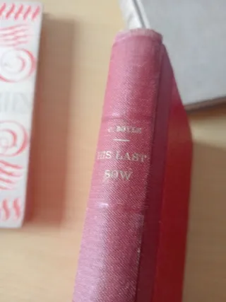 5 Libros Antiguos Inglés Años 60