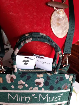 Borsa Mimi-Mua tessuto