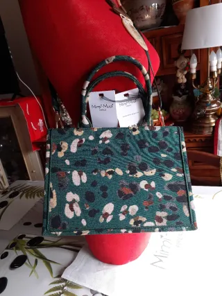 Borsa Mimi-Mua tessuto
