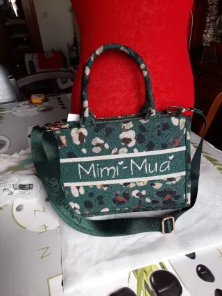 Borsa Mimi-Mua tessuto