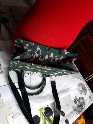 Borsa Mimi-Mua tessuto