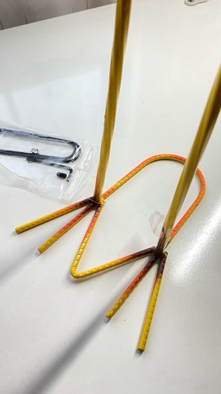 Cigüeña Decorativa Metal