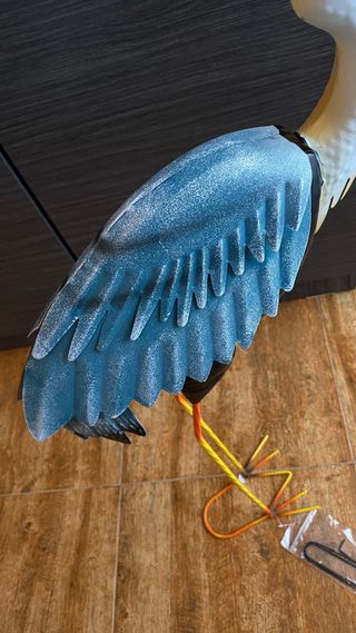 Cigüeña Decorativa Metal