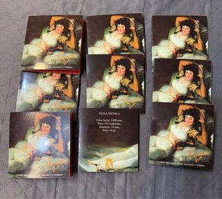 Moneda Plata 2000 Ptas Goya 1996