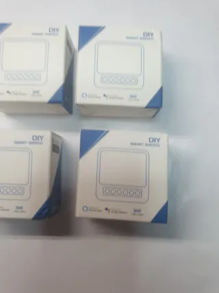 Lote 4 interruptores inteligentes WiFi