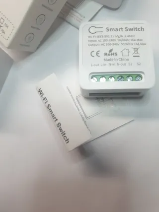 Lote 4 interruptores inteligentes WiFi