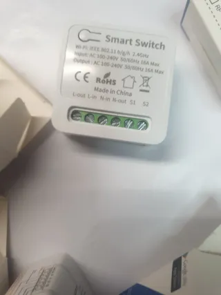 Lote 4 interruptores inteligentes WiFi