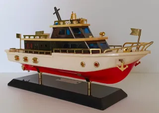 Barco mechero vintage años 80