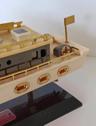 Barco mechero vintage años 80