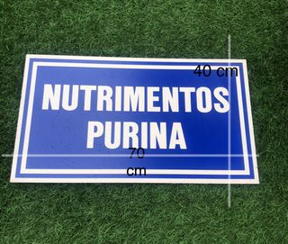 Cartel Nutrimientos Purina