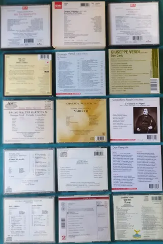 Lote 29 CDs Grandes Óperas Clásicas