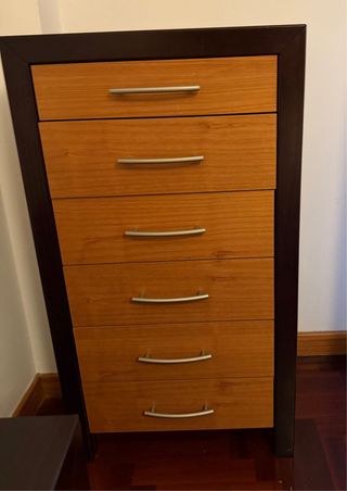 Cómoda/Camiseiro Madeira Maciça